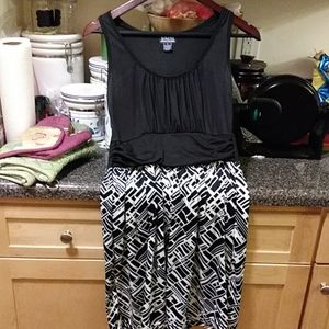 Cotton polyester blend dress